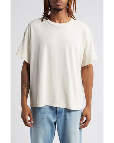 Elwood Oversize Crewneck T-shirt - White