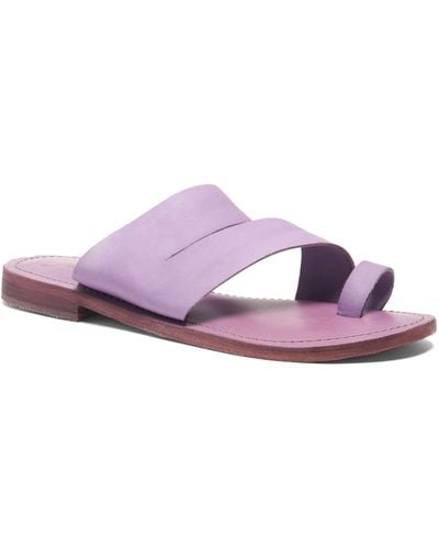 Free People Abilene Toe Loop Sandal - Purple