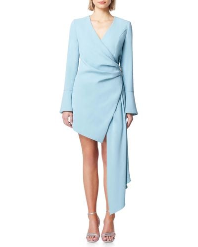 Elliatt Corsican Long Sleeve Blazer Minidress - Blue