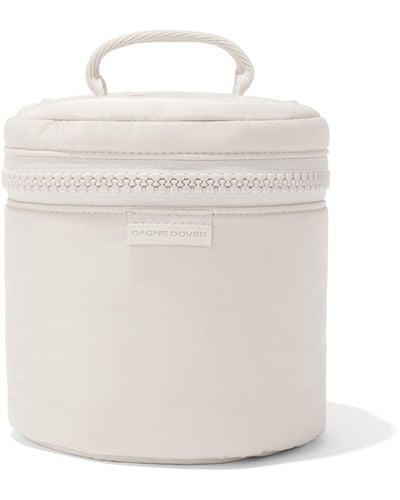 Dagne Dover Mila Repreve® Recycled Polyester Small Toiletry Organizer Bag - White