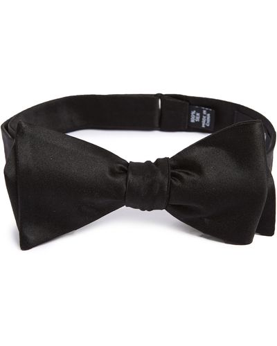 Nordstrom Silk Bow Tie - Black
