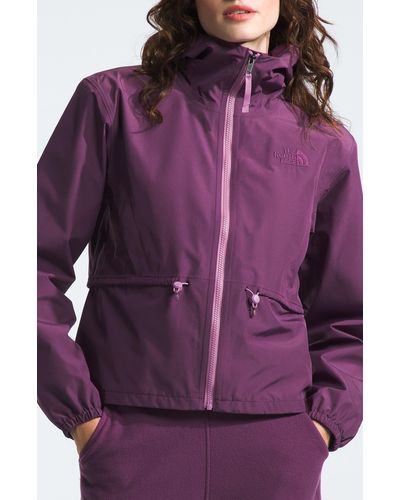 The North Face Daybreak Water Repellent Hooded Jacket - Purple