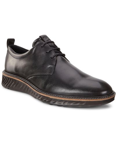 Ecco St.1 Hybrid Plain Toe Derby - Brown