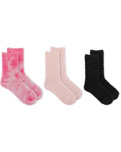 K Bell Socks 3-pack Socks - Pink