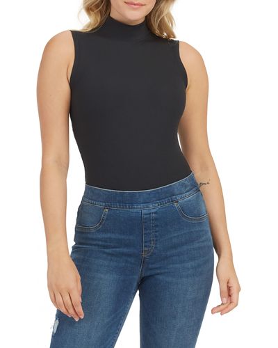 Spanx Suit Yourself Ribbed One Shoulder Bodysuit