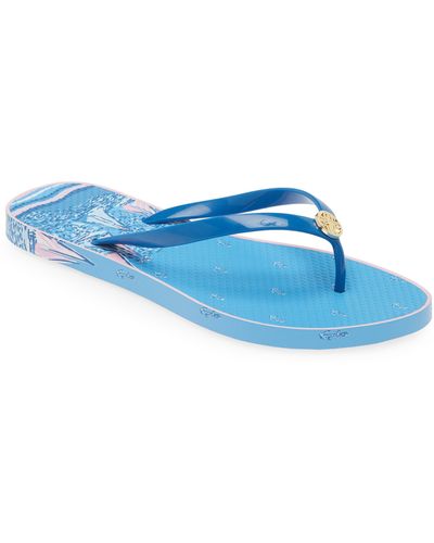 Lilly Pulitzer Lilly Pulitzer Pool Flip Flop - Blue