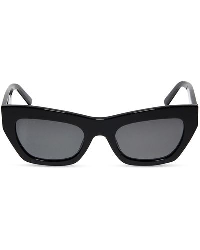 DIFF Katarina 51mm Polarized Cat Eye Sunglasses - Black