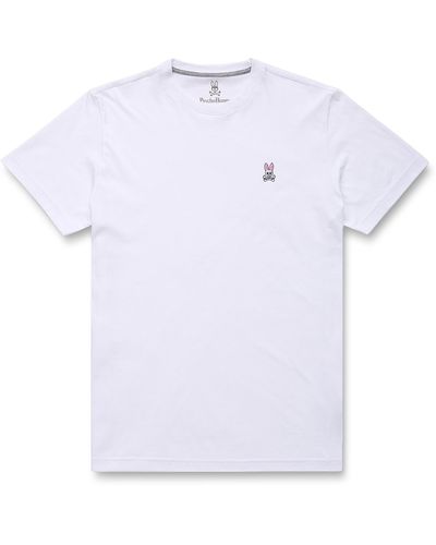 Psycho Bunny Classic Crewneck T-shirt - White