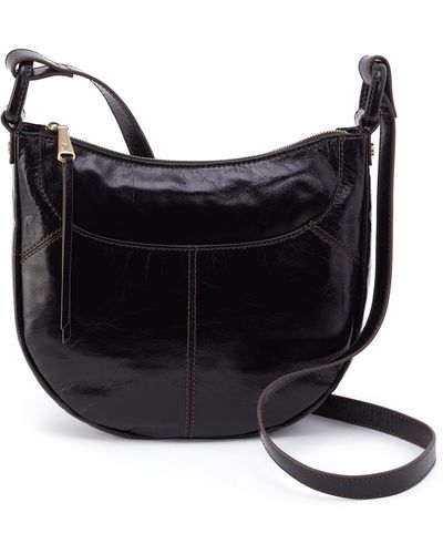Hobo International Sheila Scoop Leather Crossbody Bag - Black