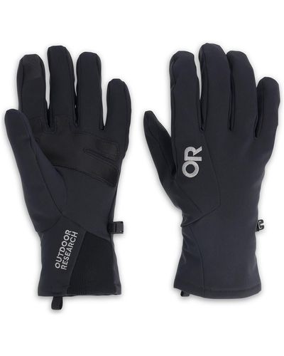 Outdoor Research Sureshot Soft Shell Gloves - Black