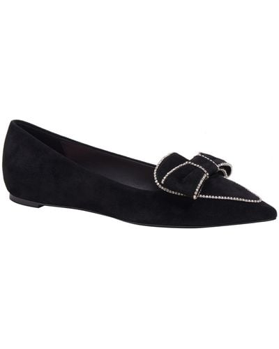 Kate Spade Be Dazzled Pointed Toe Flat - Black