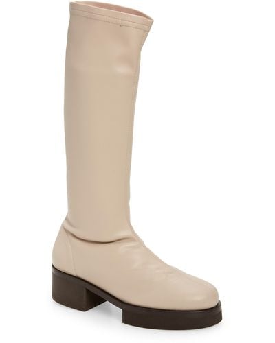 FRAME Le Remi Knee High Boot - White