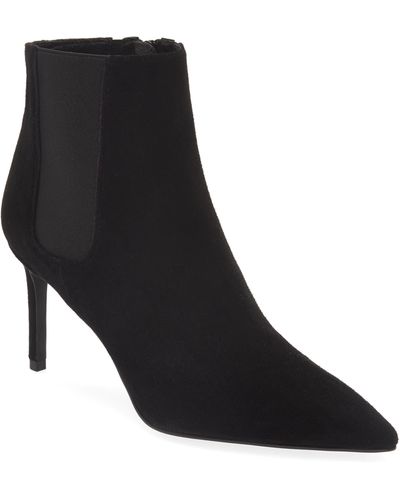 Jeffrey Campbell Nixie Pointed Toe Bootie - Black