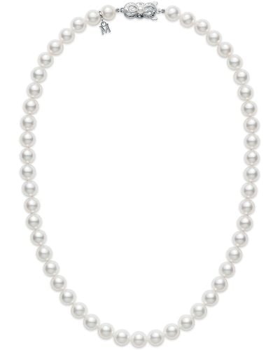 Mikimoto Essential Elements Akoya Cultured Necklace At Nordstrom - White