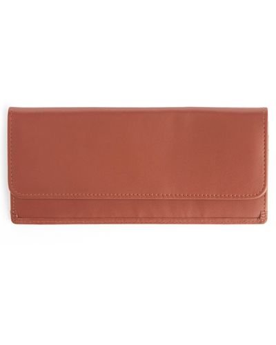 ROYCE New York Personalized Rfid Blocking Leather Clutch Wallet - Multicolor