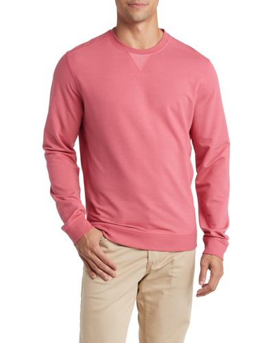 Johnnie-o Corbet Crewneck Sweatshirt - Pink