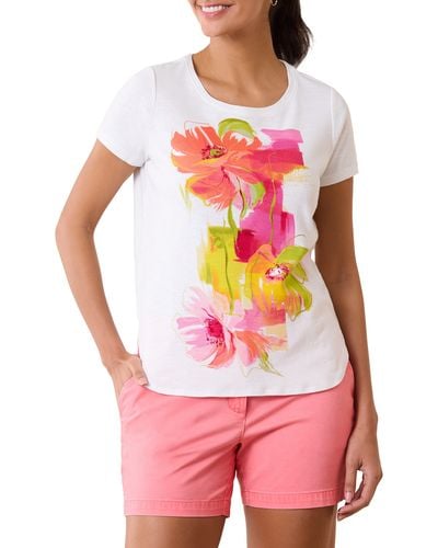 Tommy Bahama Ashby Radiant Retreat Graphic T-shirt - Pink