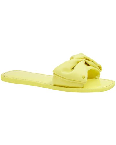 Kate Spade Bikini Slide Sandal - Yellow