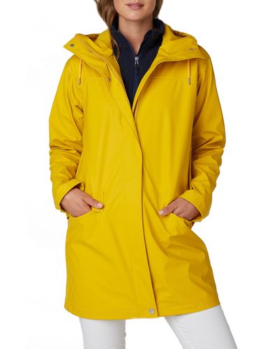 Helly Hansen Moss Waterproof Raincoat - Yellow
