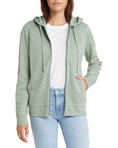 Tommy Bahama Tobago Bay Cotton Blend Zip-up Hoodie - Green