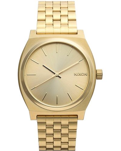 Nixon The Time Teller Bracelet Watch - Metallic