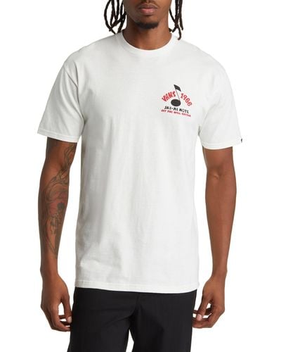 Vans Rhythm Pup Cotton Graphic T-shirt - White