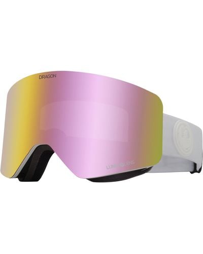 Dragon R1 Otg 63mm Snow goggles With Bonus Lens - Pink