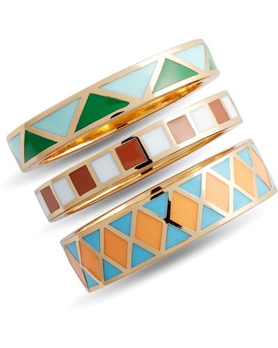 Roxanne Assoulin The Three-ring Circus Set Of 3 Stacking Rings - Multicolor