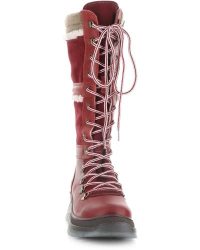 Bos. & Co. Daws Waterproof Winter Boot - Red