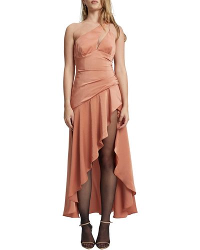 Bardot Faye One-shoulder Cutout Cocktail Dress - Multicolor