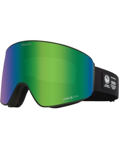 Dragon Pxv 65mm Snow goggles With Bonus Lens - Green