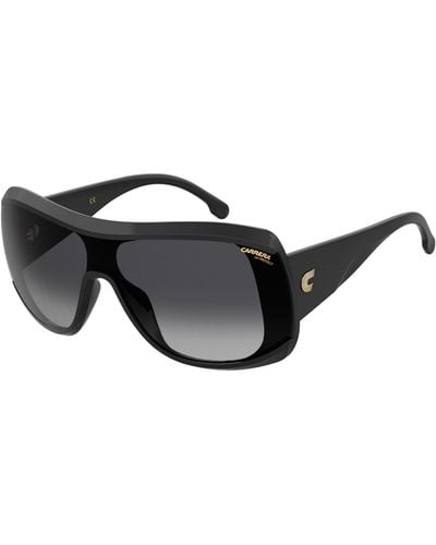 Carrera 99mm Gradient Shield Sunglasses - Black
