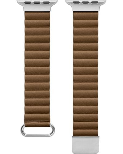 The Posh Tech Dakota 38-41mm Apple Watch Watchband - Brown