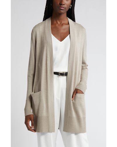 Nordstrom Everyday Open Front Cardigan - White