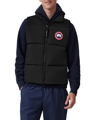 Canada Goose Lawrence Water Repellent 750 Fill Power Down Puffer Vest - Blue