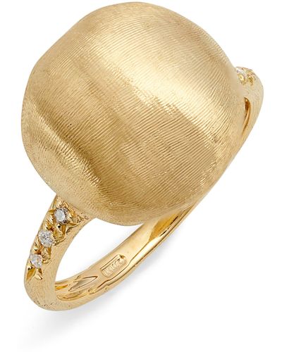 Marco Bicego Africa Boule 18k & Diamond Ring At Nordstrom - Natural