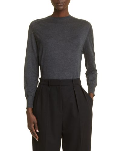 The Row Elmira Cashmere Sweater - Black