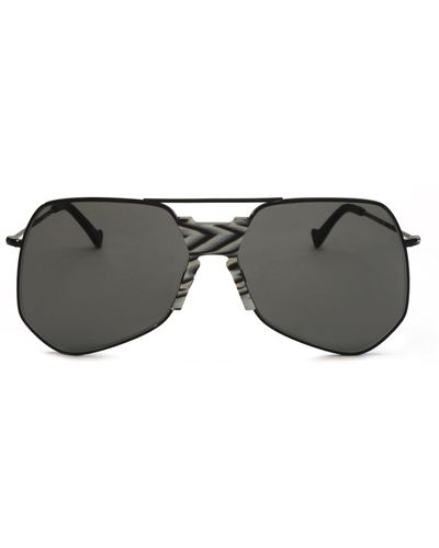 Grey Ant Goste 58mm Aviator Sunglasses - Multicolor