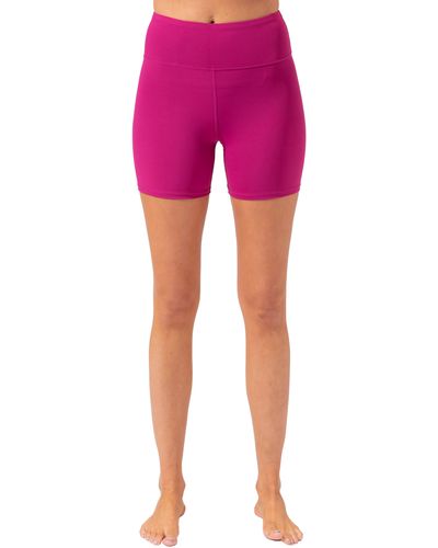 Threads For Thought Sylvana Active Bike Shorts - Pink