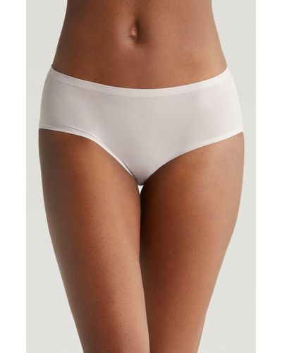Chantelle Soft Stretch Seamless Hipster Panties - Gray