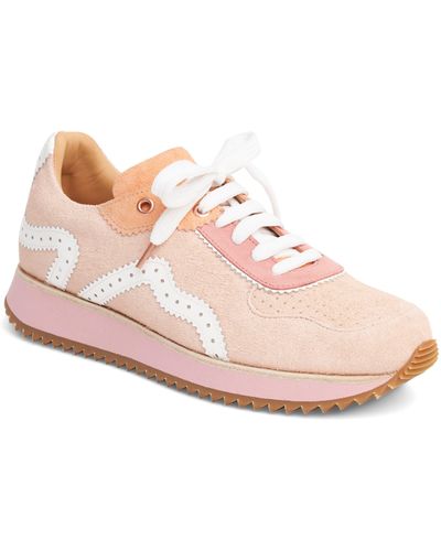 The Office Of Angela Scott The Remi Sneaker - Pink