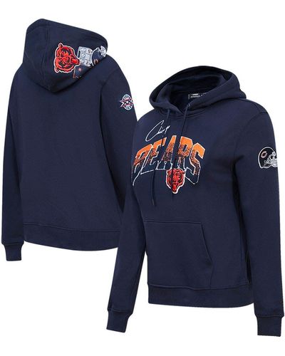 Pro Standard Bengals Triple Cropped Pullover Hoodie - Women's