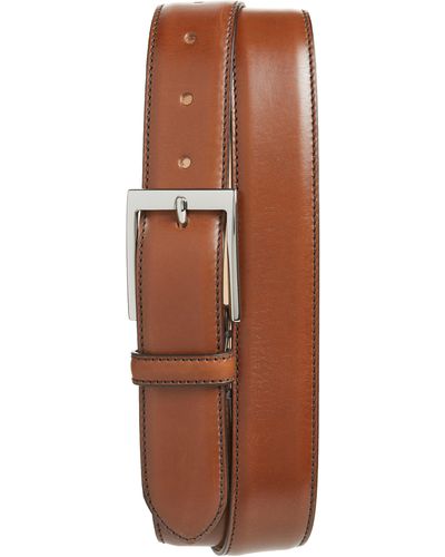 To Boot New York Leather Belt - Brown