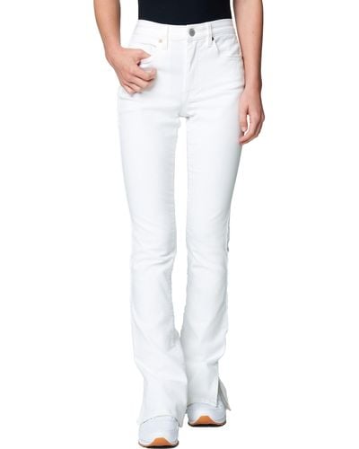 Blank NYC Hoyt Mini Bootcut Jeans - White