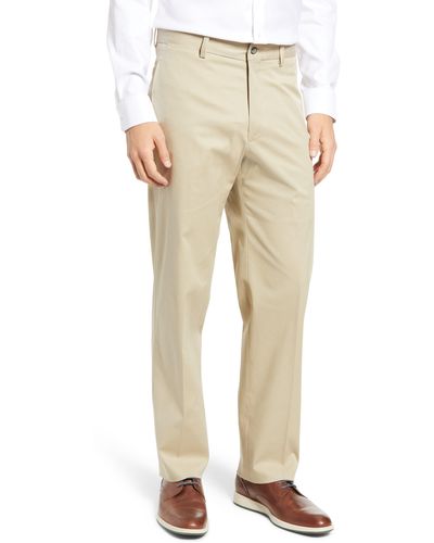 Berle Charleston S Cotton Stretch Twill Chino Pants At Nordstrom - Natural