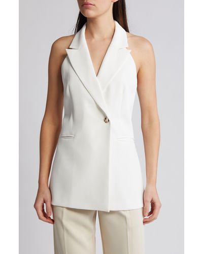French Connection Harrie Vest - White