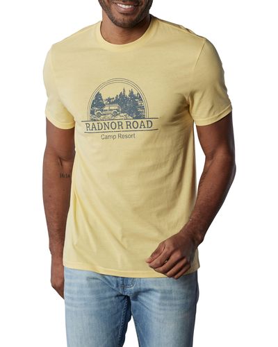 The Normal Brand Radnor Road Graphic T-shirt - Yellow
