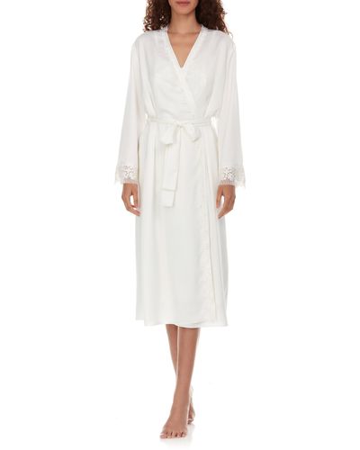 Flora Nikrooz Showstopper Long Robe - White