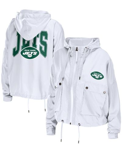 WEAR by Erin Andrews New York Jets Bomber Full-zip Jacket At