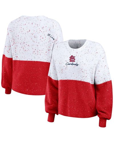 Women's WEAR by Erin Andrews Red Tampa Bay Buccaneers Tie-Dye Cropped  Pullover Sweatshirt & Shorts Lounge Set